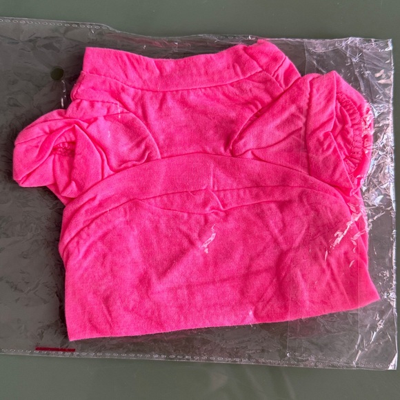 Summer Pet T-Shirt “Dude Where’s My Bone” Puppy Dog Small Pink - Picture 3 of 4